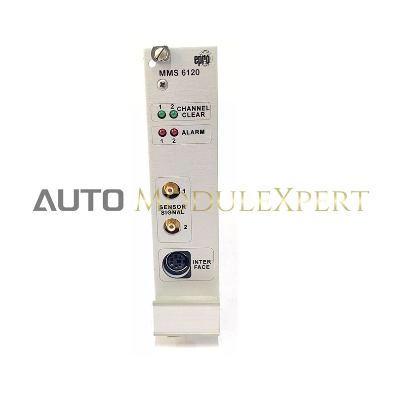 MMS 6120 | EPRO | مراقب اهتزاز المحمل ثنائي القناة MMS6120
