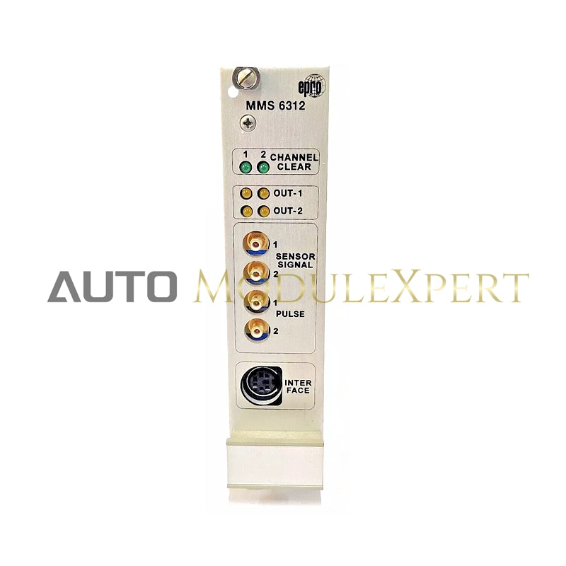 EPRO MMS 6312 | MMS6312 | Monitor de Velocidad de Rotación de Doble Canal