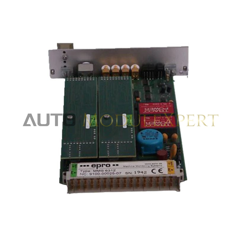 Carte de surveillance de la vitesse de rotation Emerson MMS6312 EPRO MMS6000