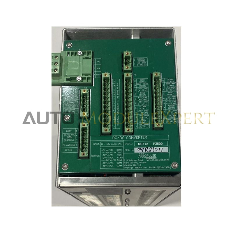 MOX12-P3509B Allen-Bradley Power Supply