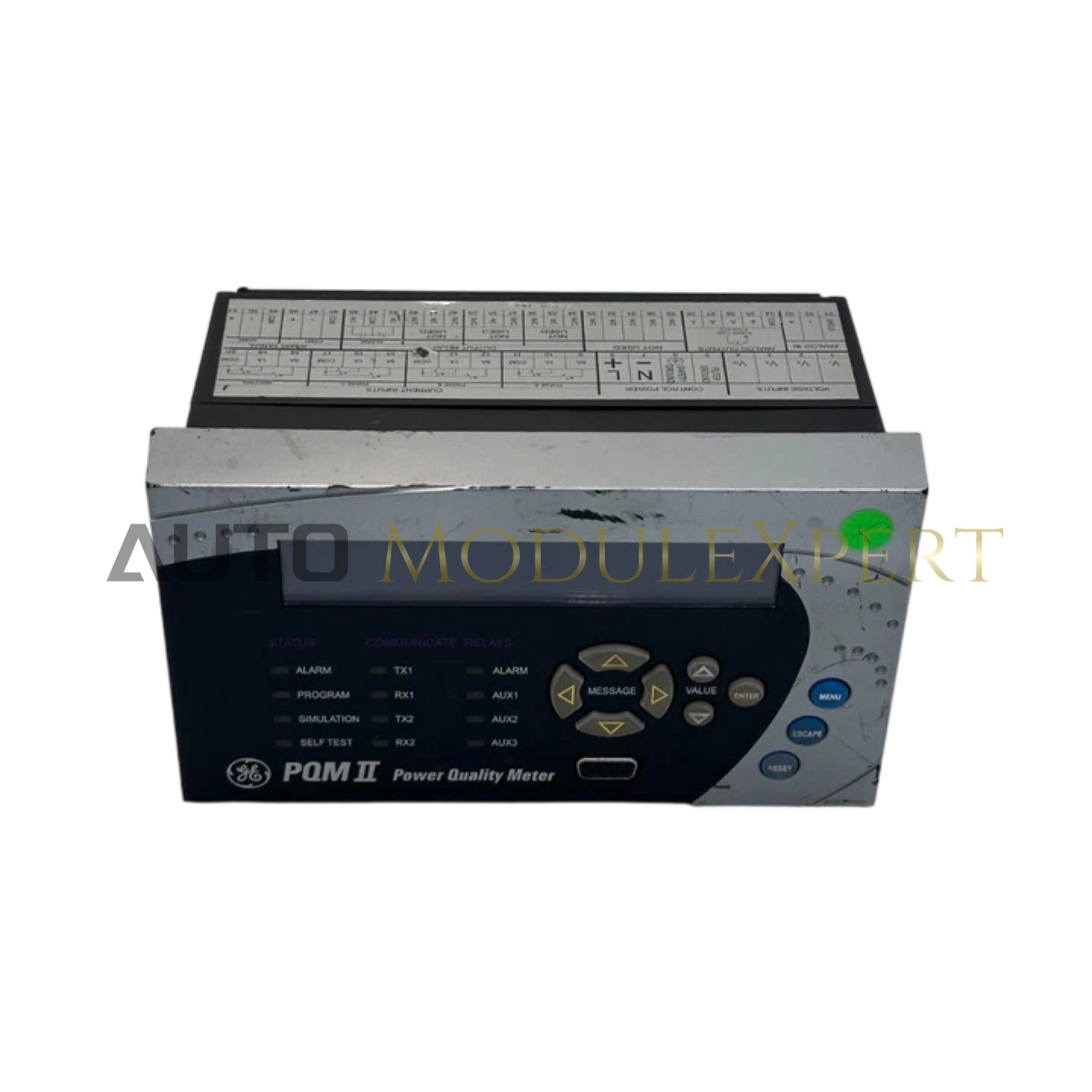 GE Fanuc PQMII-T20-A Power Quality Meter