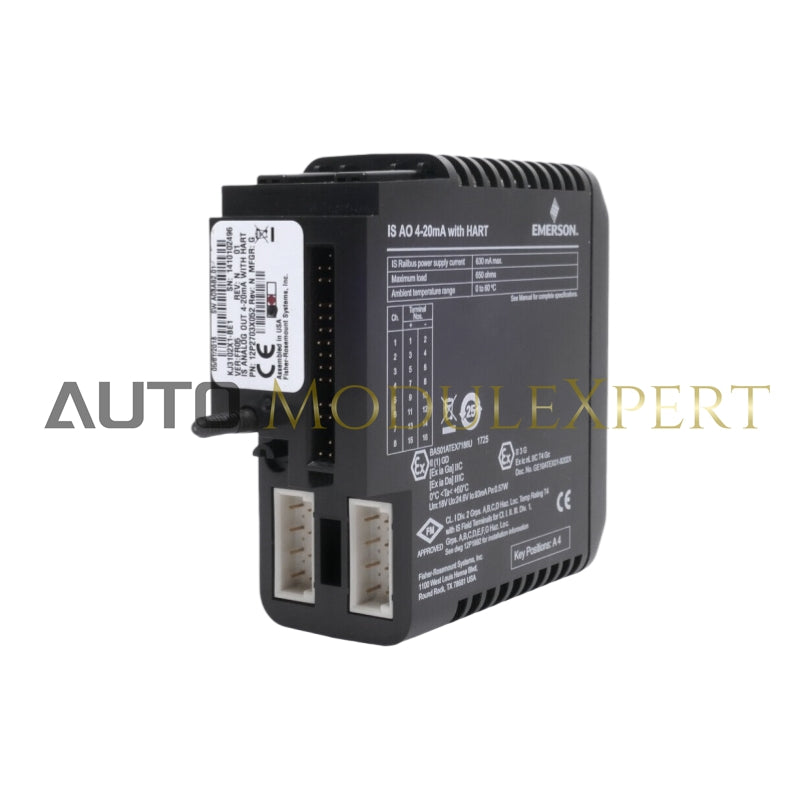 بطاقة إخراج تماثلي آمنة Emerson KJ3102X1-BE1