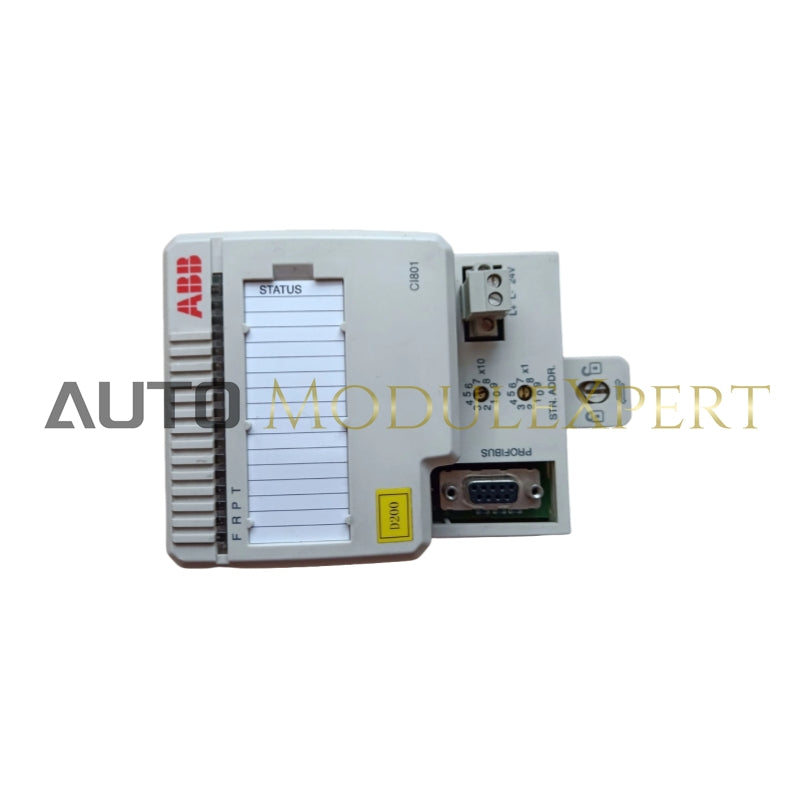 Módulo de Interface de Comunicação ABB CI801 3BSE022366R1 Profibus DP-VI