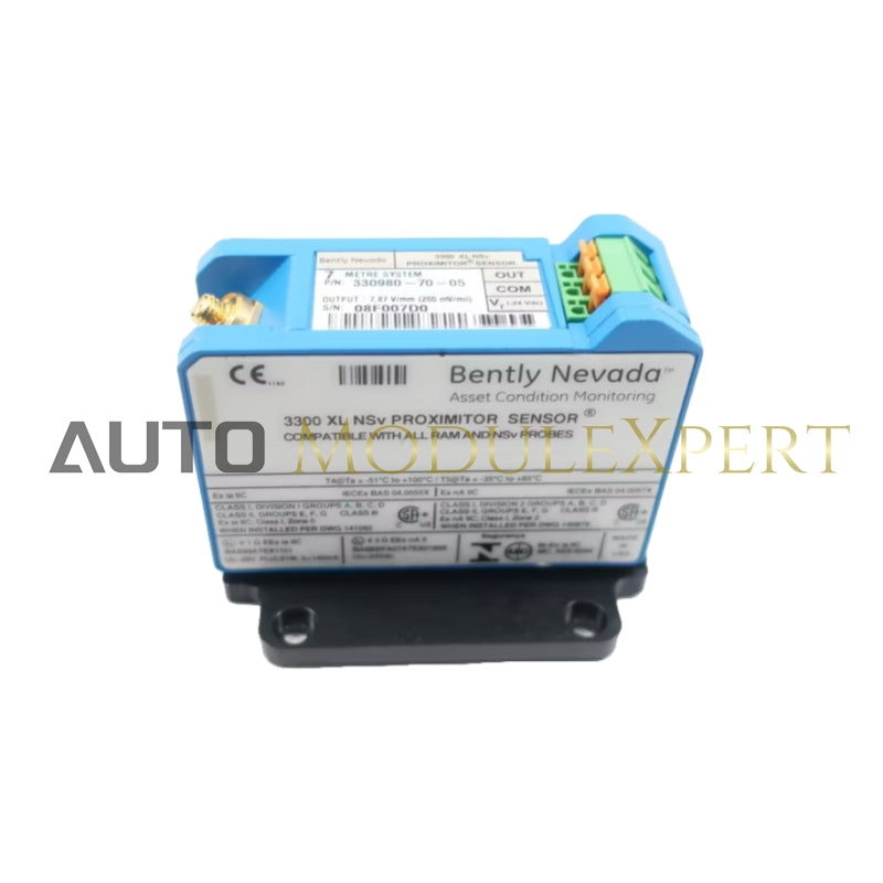 Sensor de Proximidade BENTLY NEVADA 330980-70-05 3300 XL NSv Proximity