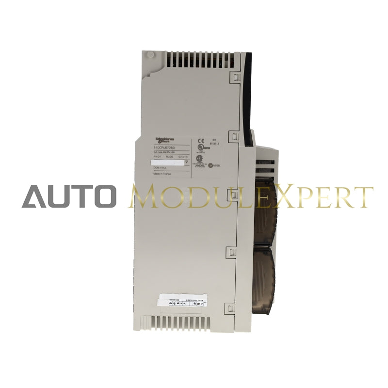 Schneider 140CPU67260 Processador Unity Hot Standby com Ethernet Multimodo