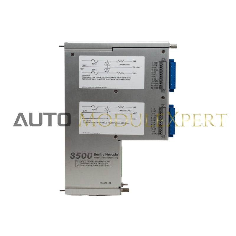 Módulo I/O BENTLY NEVADA 135489-03 /70