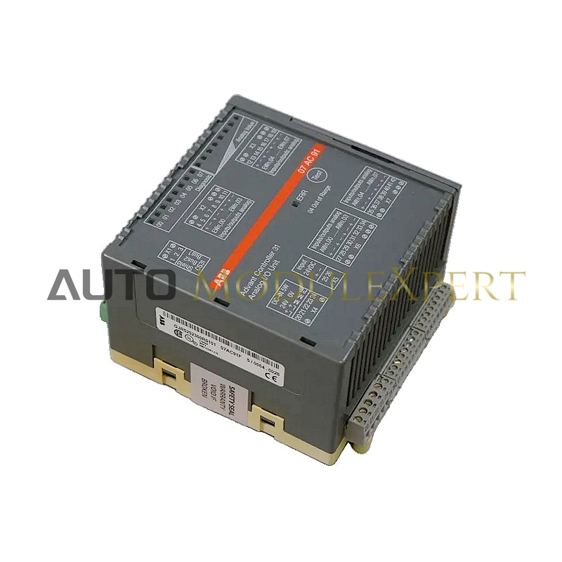 ABB  07AC91 GJR5252300R0101 07 AC 91 Unidad de E/S Analógica