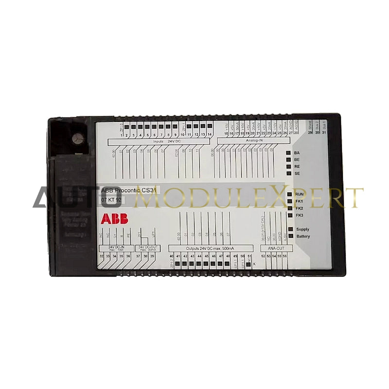 ABB 07 KT 92 | 07KT92 | GJR5250500R0202 Unit Pemrosesan Pusat
