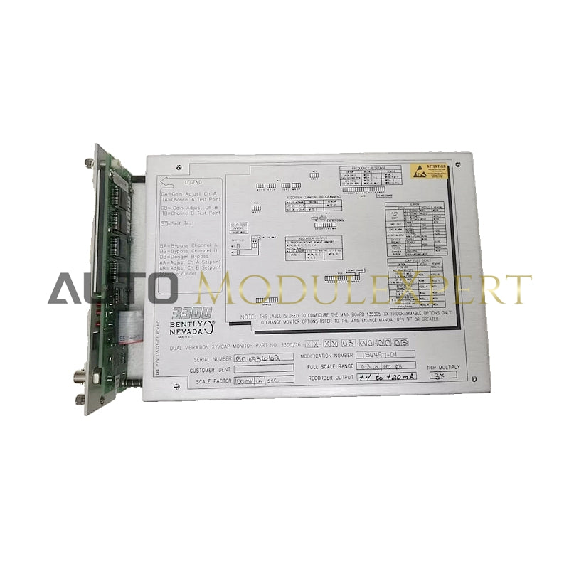 BENTLY NEVADA 135321-01 3300/16 Двойной вибродатчик