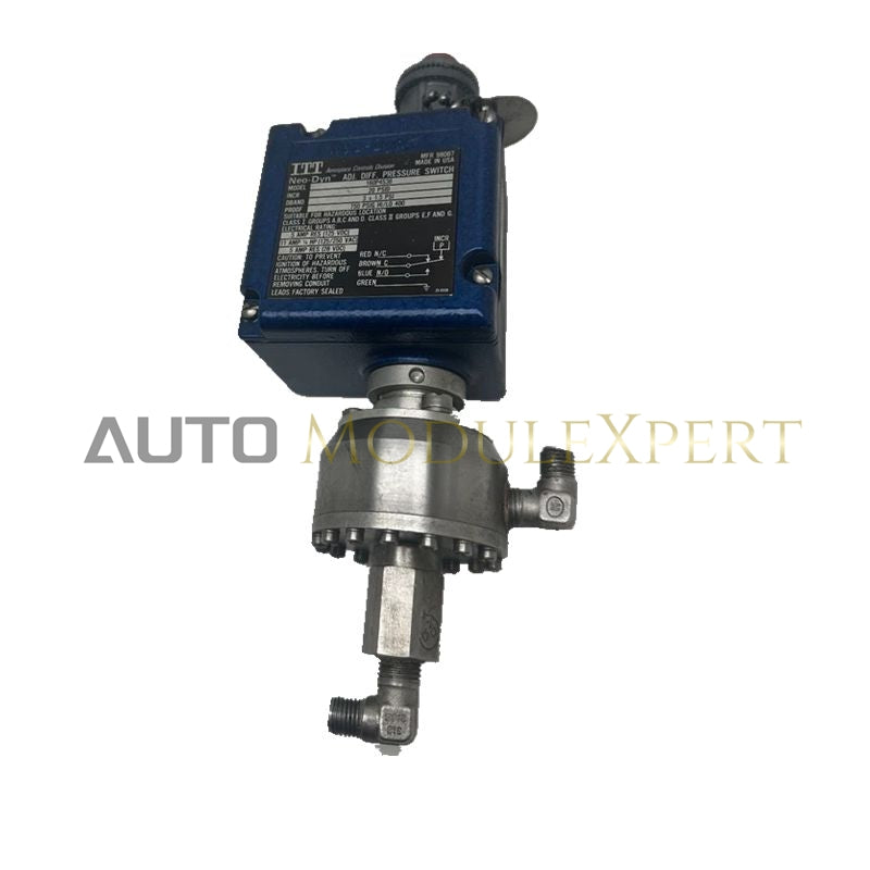 ITT Differential Pressure Switch 160P4S36 Adjustable Control Device