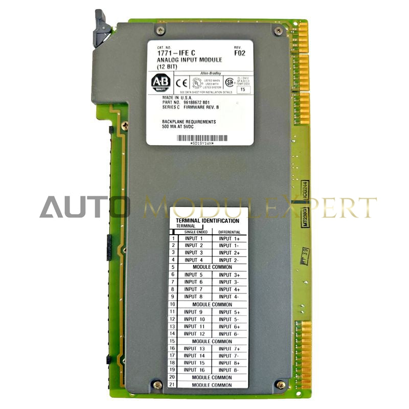 1771-IFE/C by Allen Bradley Advanced Analog Input Module