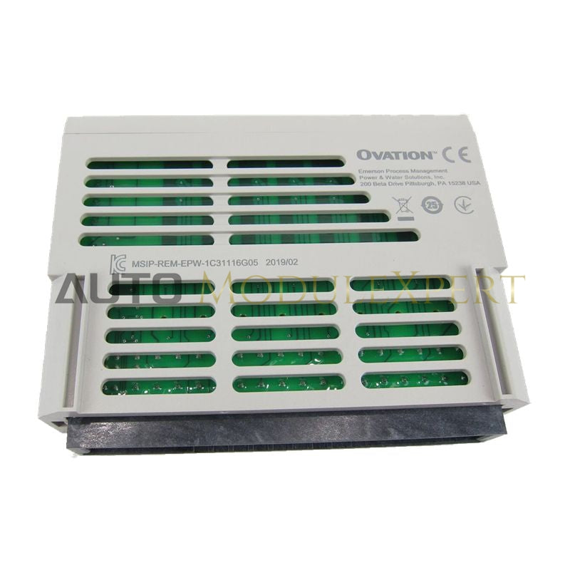 Ovation 1C31116G05 Rev 15 Analog Input Module for Control Systems