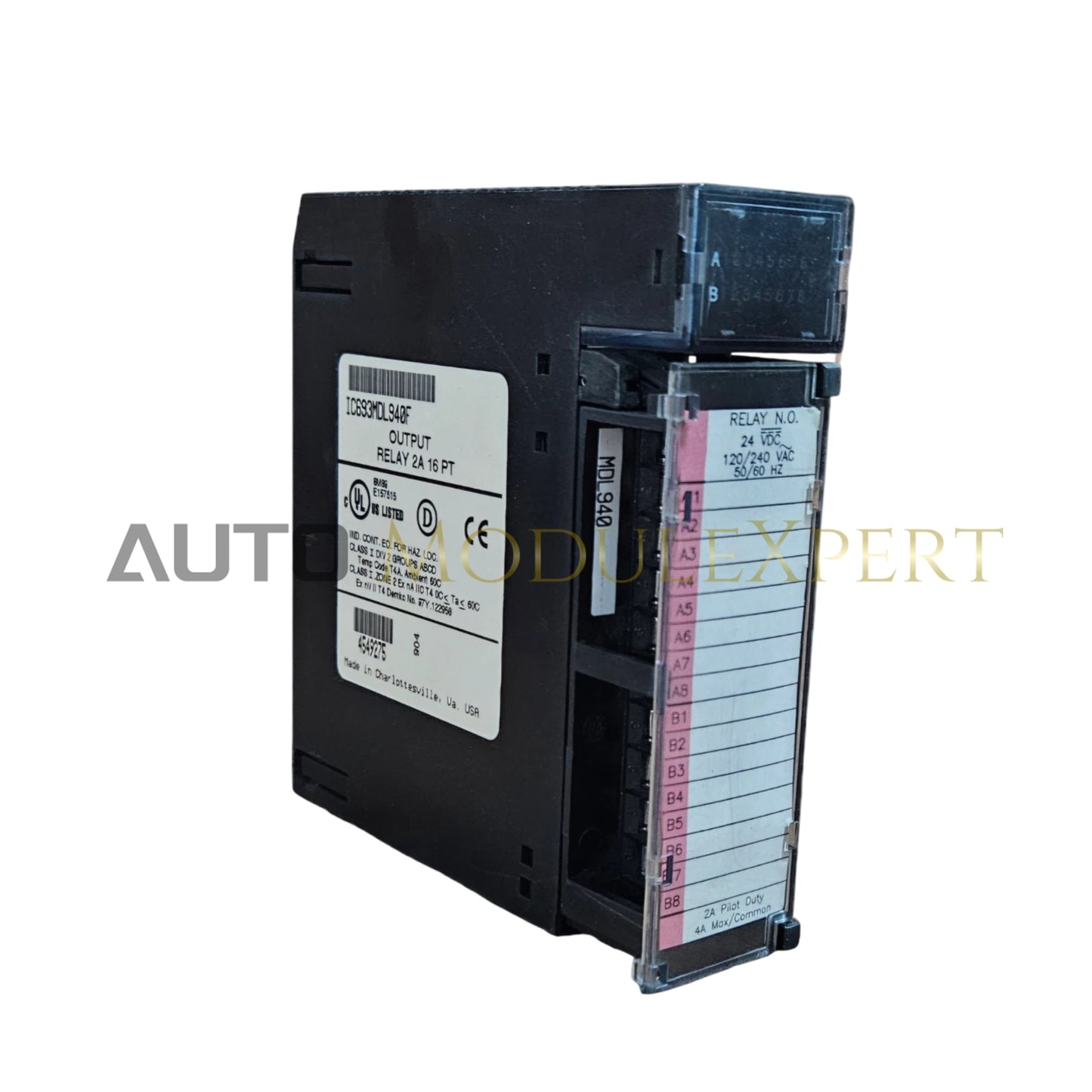 وحدة إخراج التتابع GE Fanuc IC697MDL940