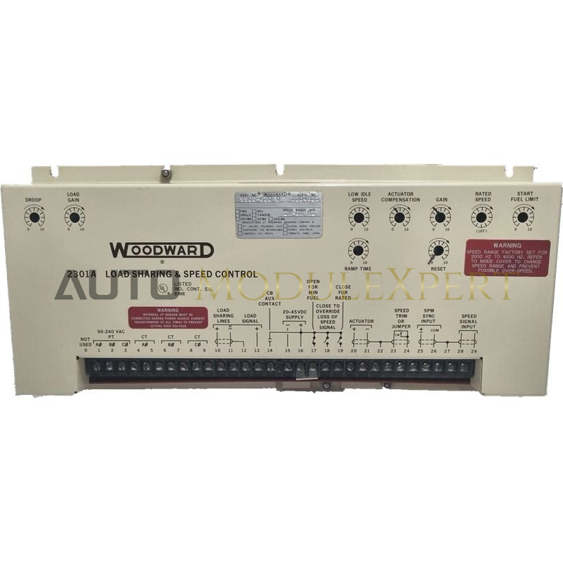 Load Sharing and Speed Control Module Woodward 2301A/9905-020