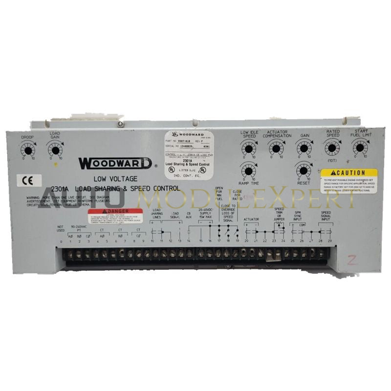 Módulo de Controle de Velocidade Woodward 2301A 9907-022