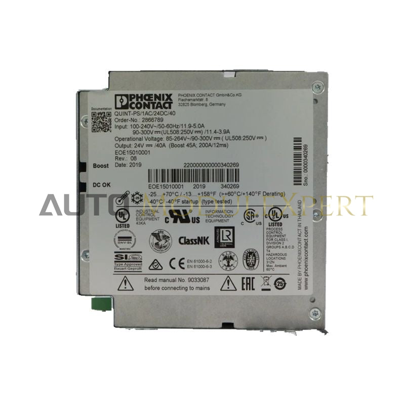 PHOENIX CONTACT 2866789 Industrial Power Supply