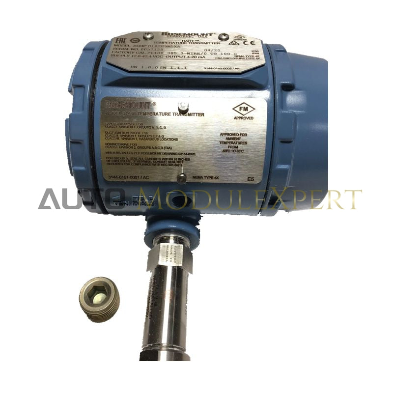 Temperature Transmitter Rosemount 3144P Model