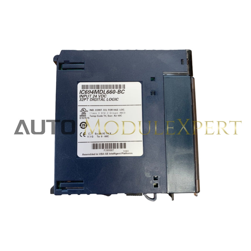 وحدة إدخال جهد التيار المستمر من GE FANUC IC694MDL660 RX3i