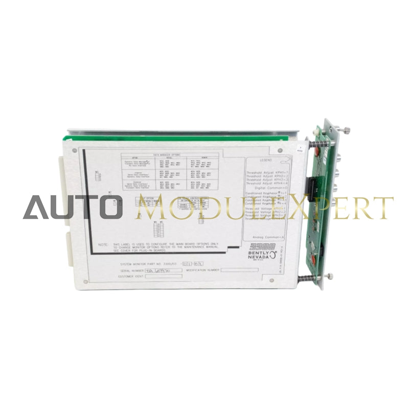BENTLY NEVADA 3300/03-01-01 Системный монитор