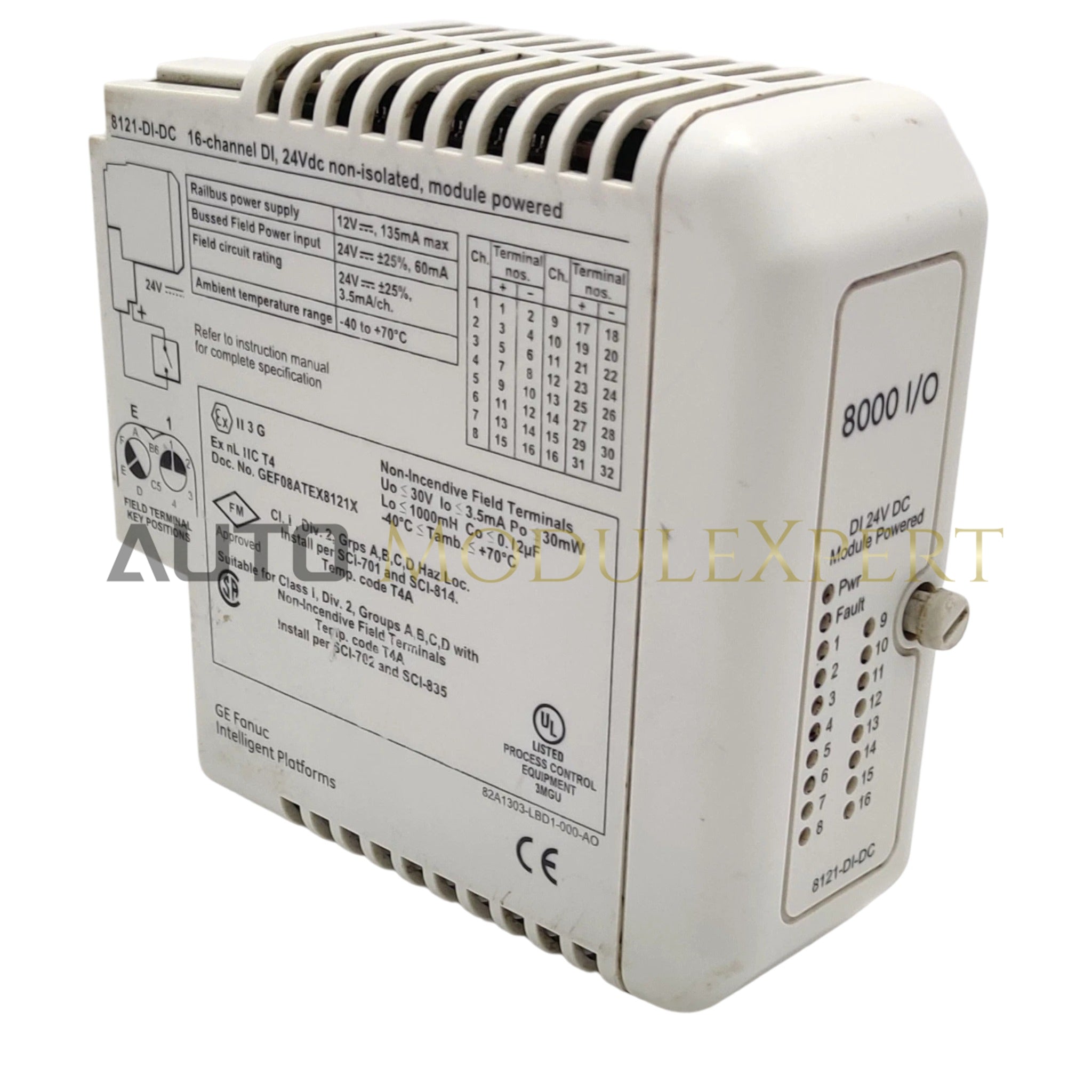 Modul Input Diskrit GE 8121-DI-DC