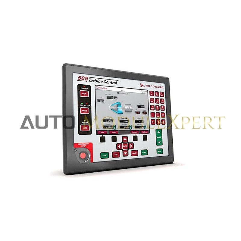Woodward 8200-1300 Встроенный графический интерфейс HMI на передней панели