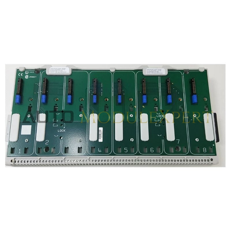 8707-CA-08 Industrial Module with Earth Bar MTL