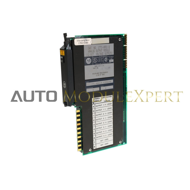 Allen-Bradley 1771-OFE1 PLC-5 Modul Keluaran Tegangan Analog