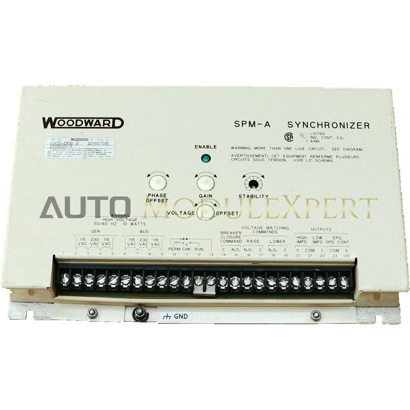 SPM-A Synchronizer WOODWARD 9905-002 for Engine-Generator Systems