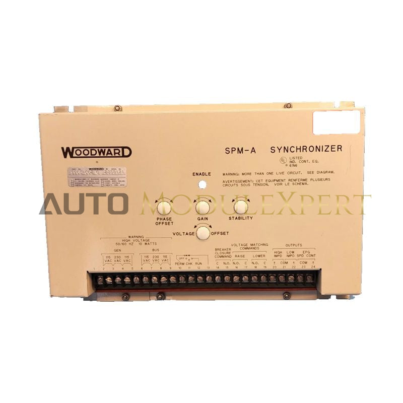 SPM-A Synchronizer WOODWARD 9905-002 for Engine-Generator Systems