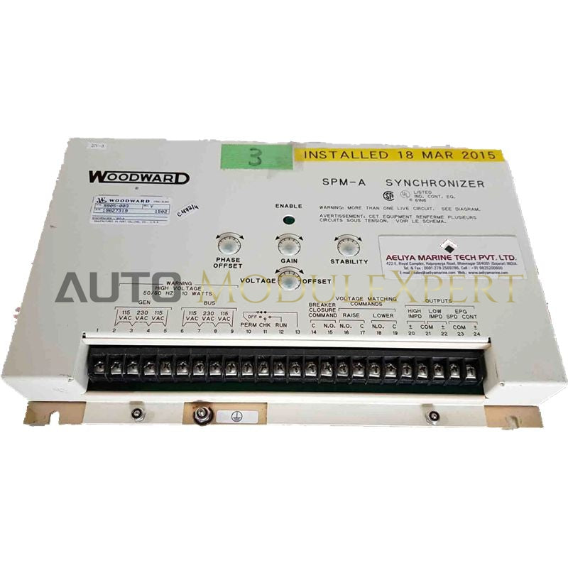 Load Sharing Speed Controller 9905-003 Woodward  for Generators