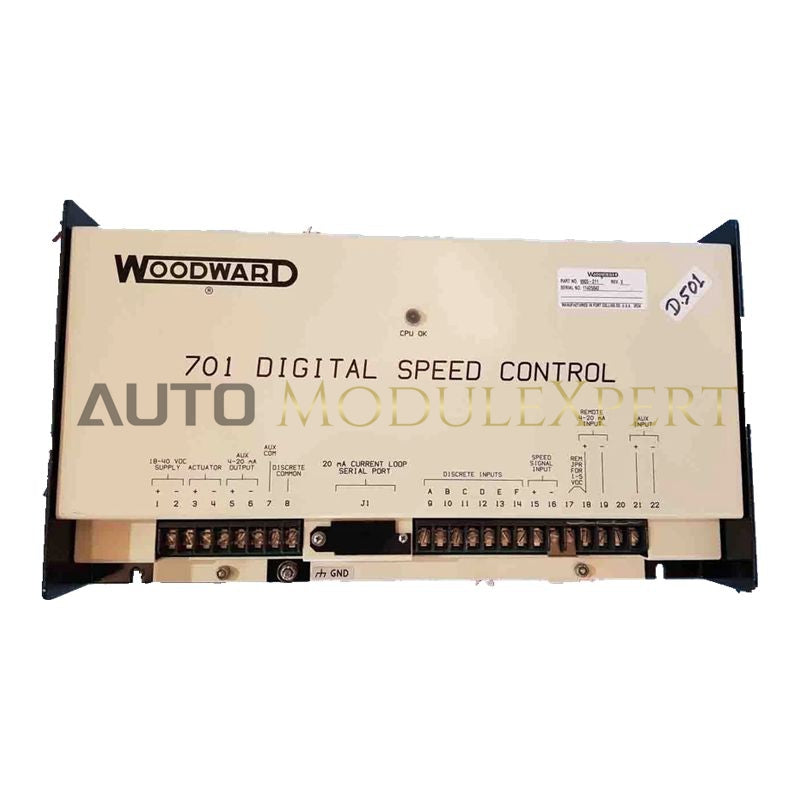 WOODWARD 9905-211 Speed Control Module for Industrial Engines