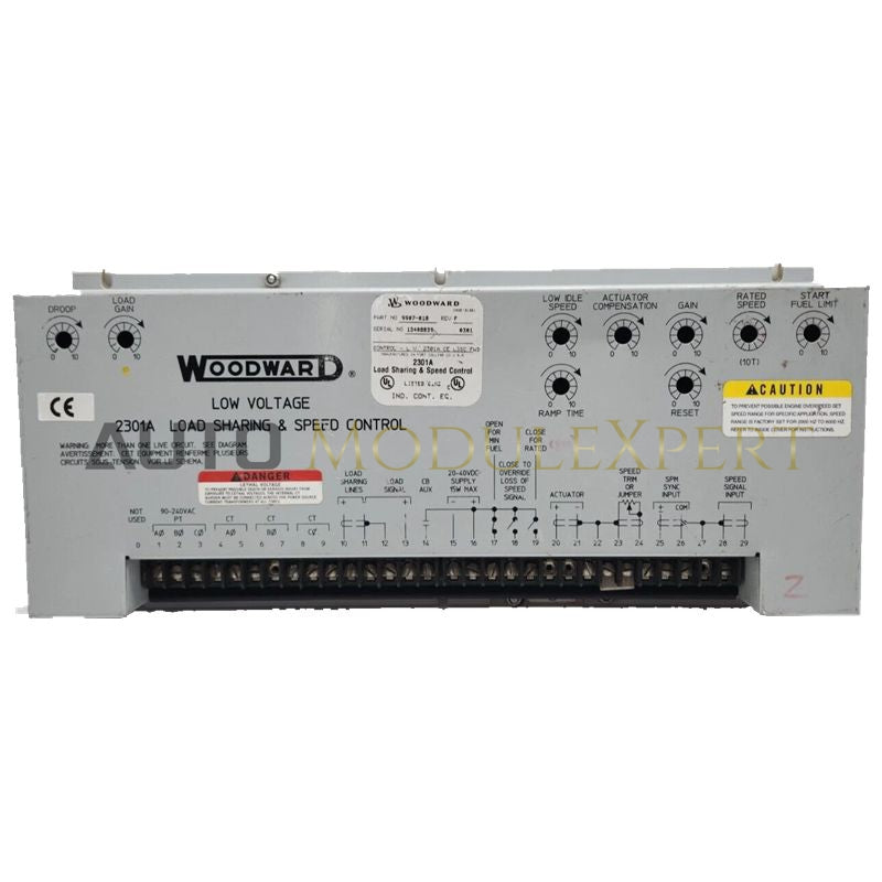 Controlador Digital de Gobernador Woodward 9907-1182 REV B（副本）