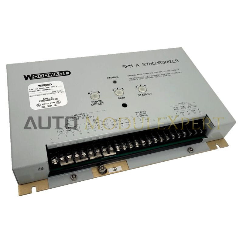 Woodward 9907-028 Industrial Synchronizer Module