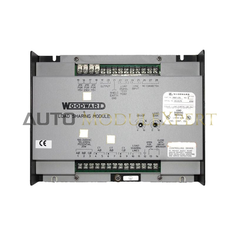 9907-173 Woodward Load Sharing Module for Generator Control Systems