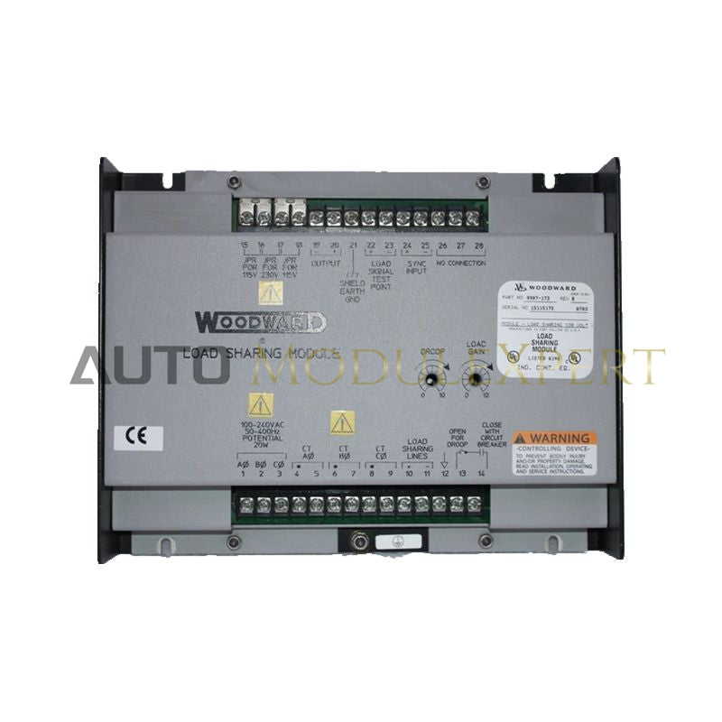 9907-173 Woodward Load Sharing Module for Generator Control Systems