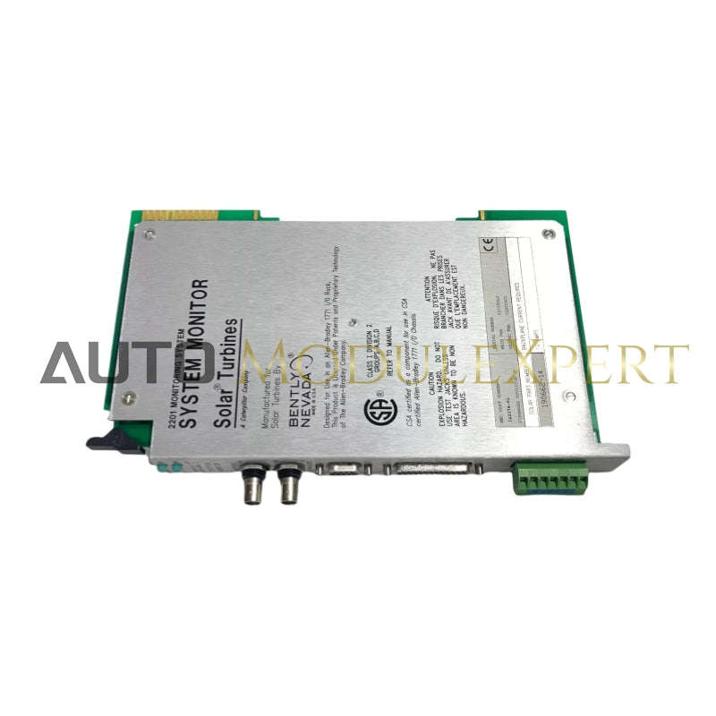 BENTLY NEVADA 100767-01 Monitor del sistema