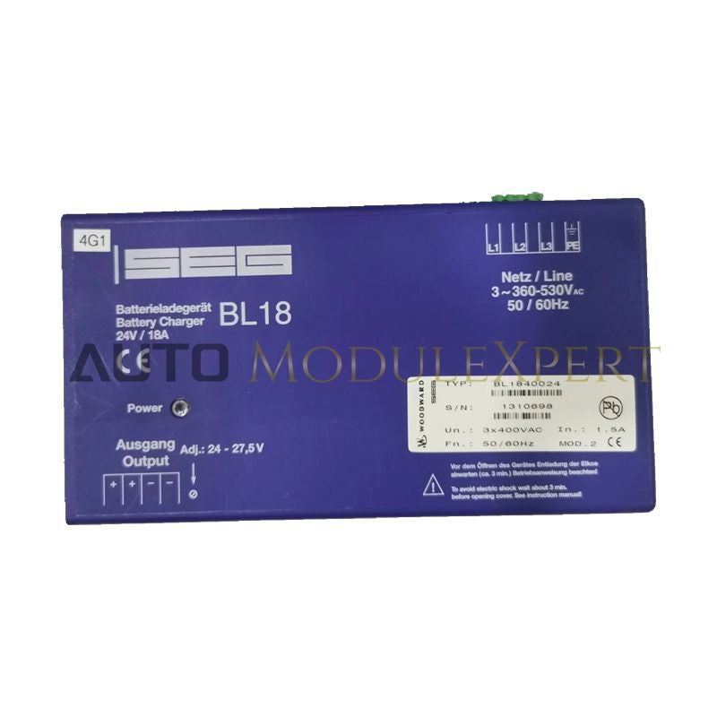 Industrial Battery Charger BL1840024 Woodward