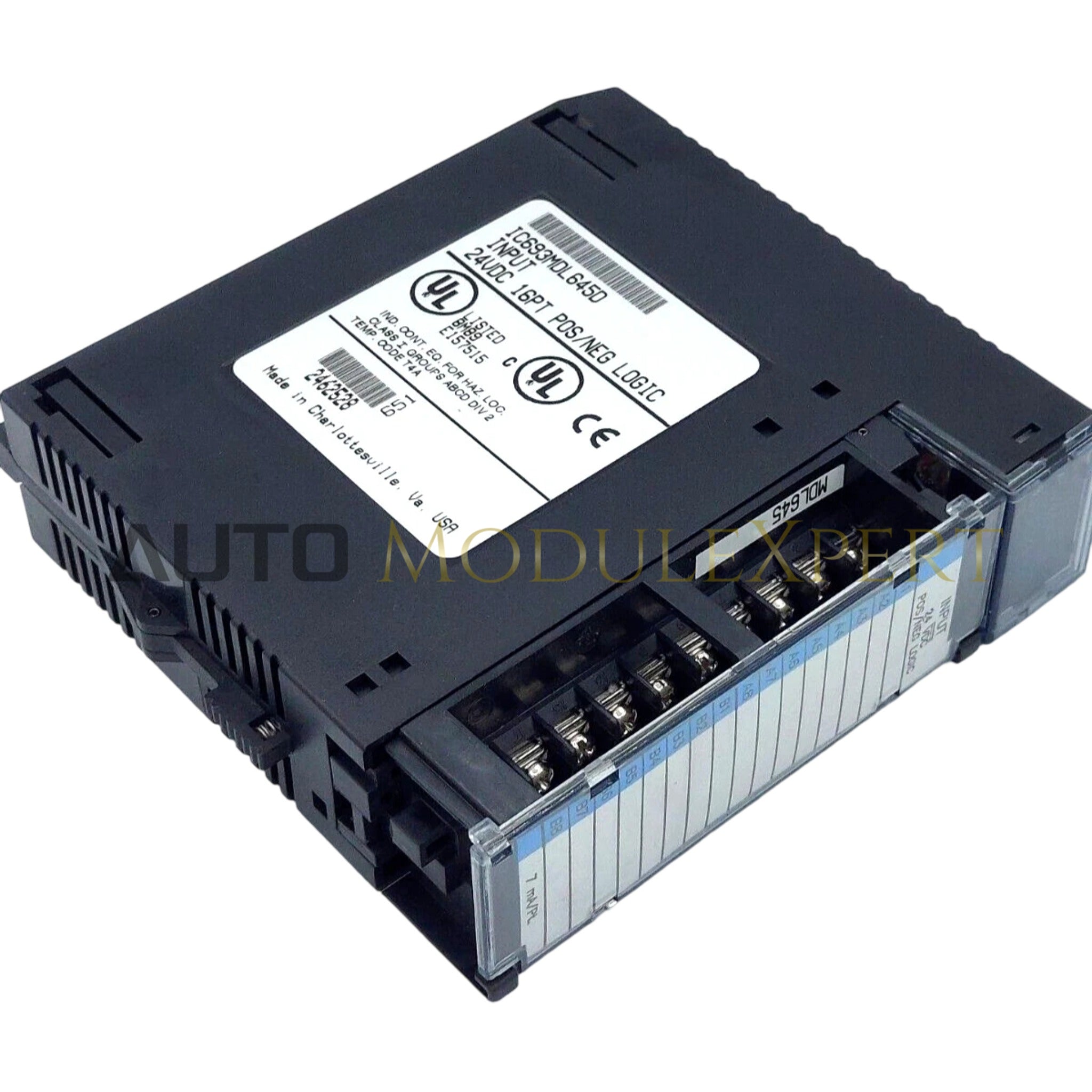 GE C693MDL645D Series 90-30 16-Point Input Module