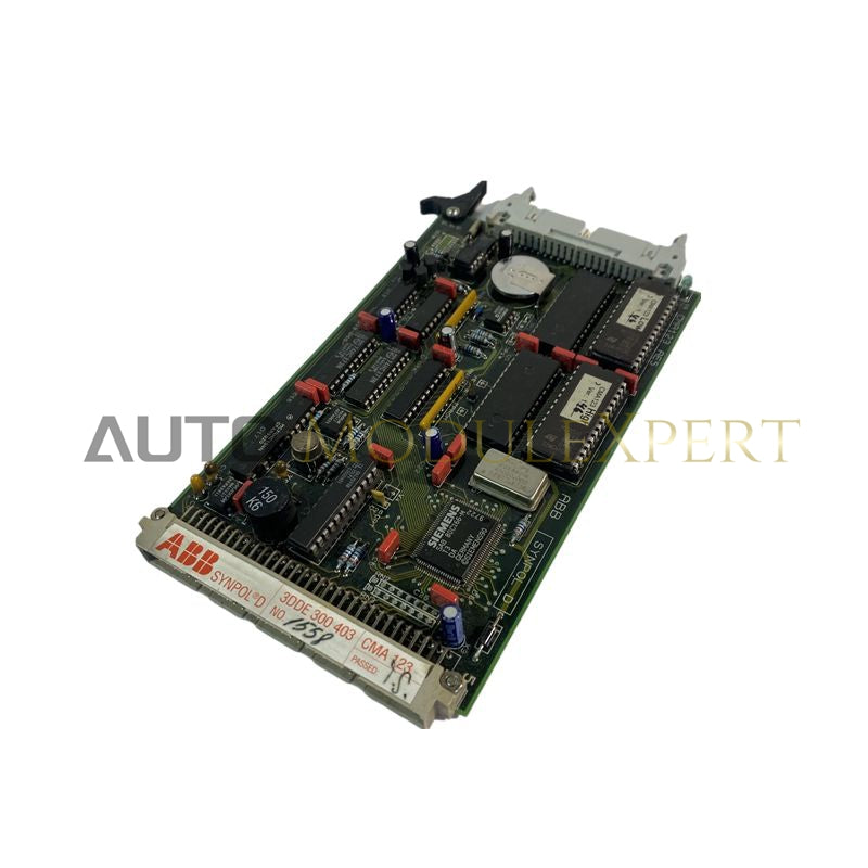 ABB CMA 123 3DDE 300 403 display and control panel PCB card