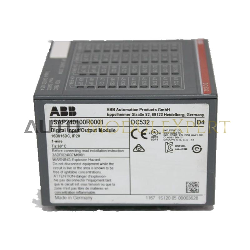 ABB DC532 Digital I/O Module Control Hardware