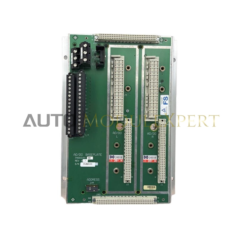 TRICONEX DO2401H 7400219‑030 Invensys Baseplate for Safety Control