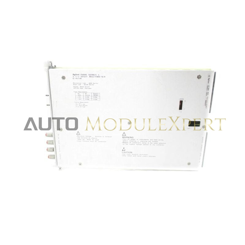 Control Panel Module Agilent E1411B Industrial