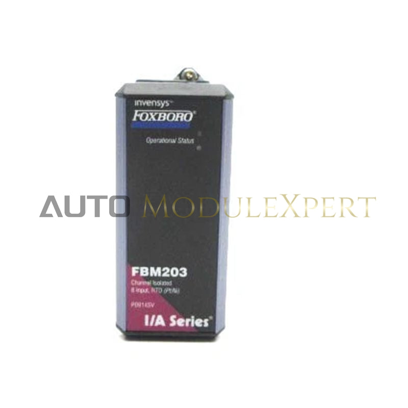 Módulo de Entrada RTD Aislado Foxboro FBM203 P0914GR