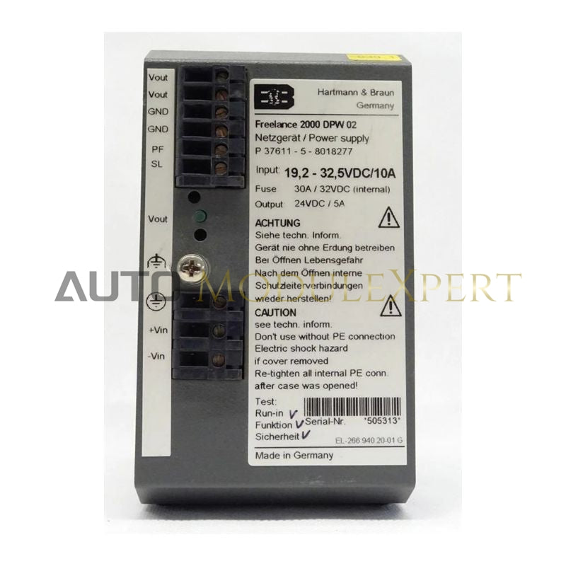 HARTMANN & BRAUN DPW02 Freelance 2000 Power Supply