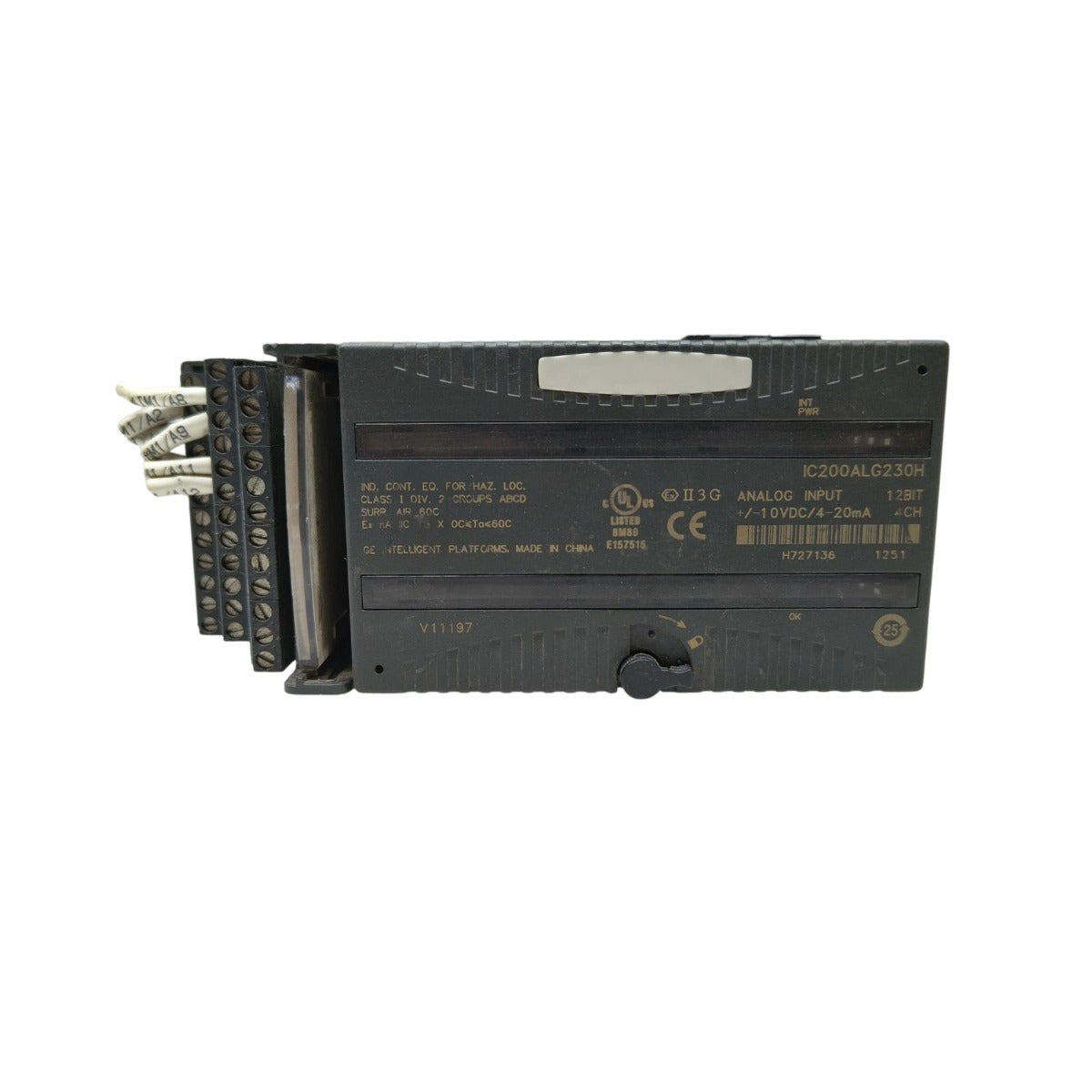 IC200ALG230H GE VersaMax 4-Kanal Analog-Eingangsmodul