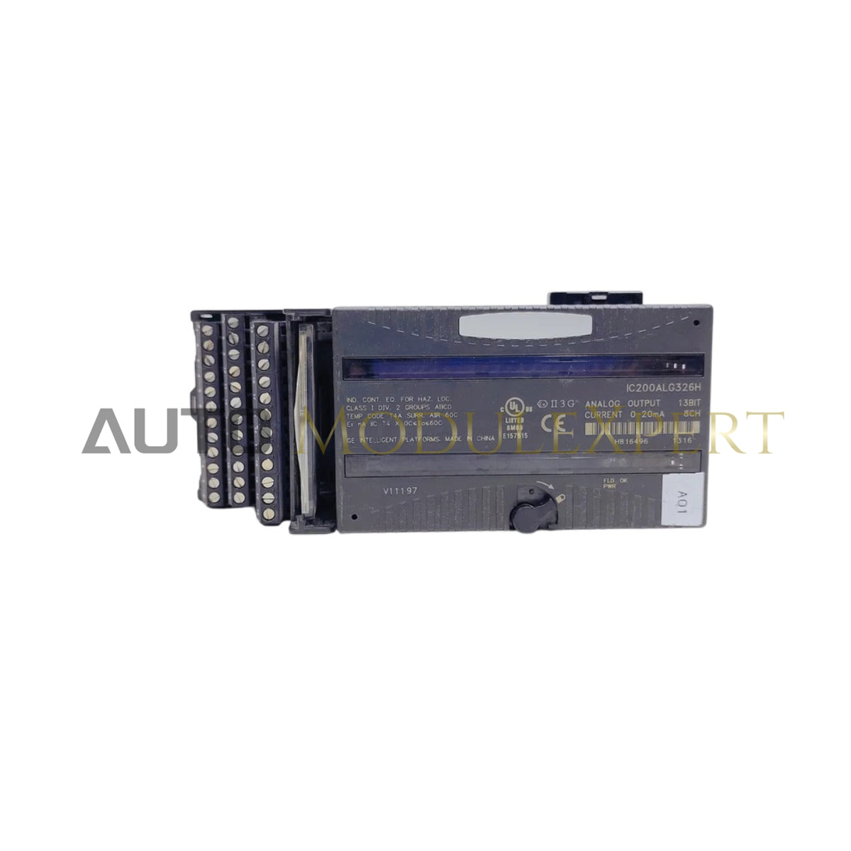 GE Fanuc IC200ALG326H โมดูลเอาต์พุตอนาล็อก Versamax