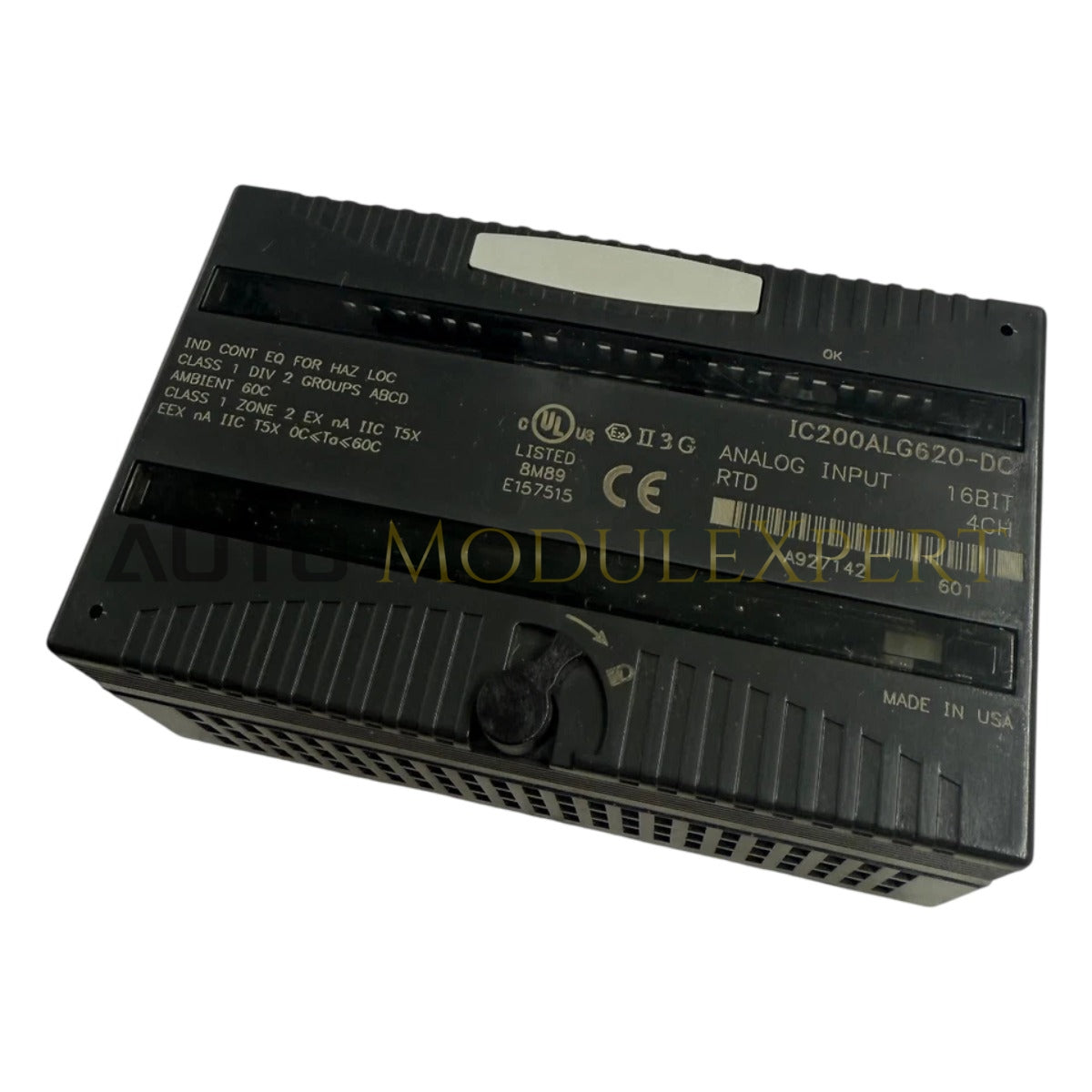 IC200ALG620-DC GE VersaMax RTD Input Module