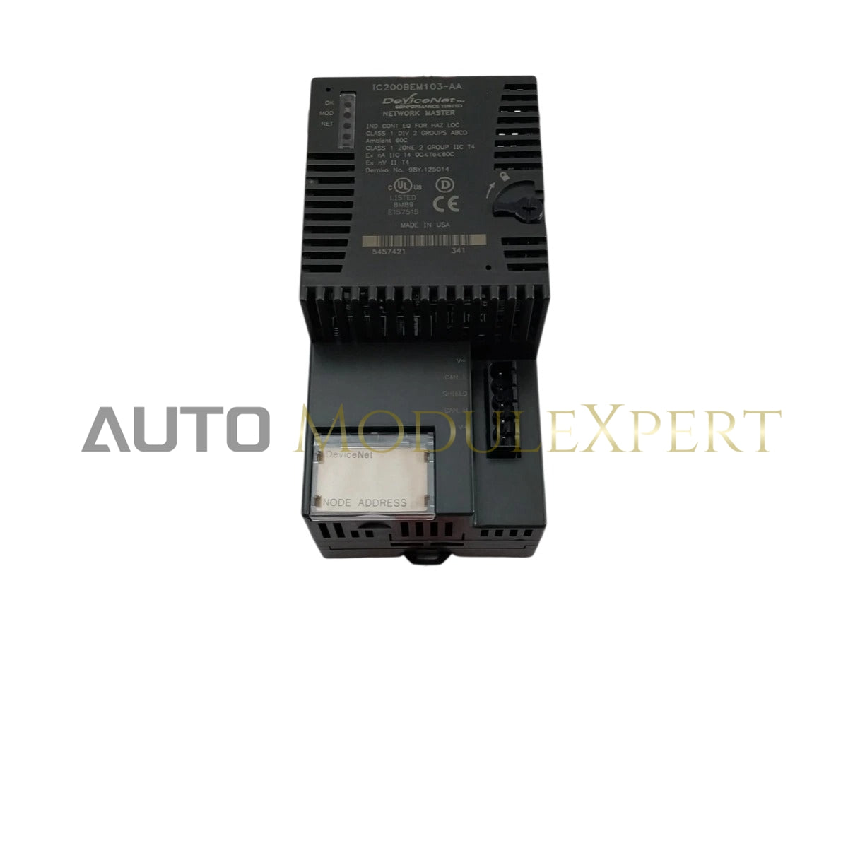 IC200BEM103 GE Fanuc DeviceNet Modülü Yeni ve Orijinal Stok