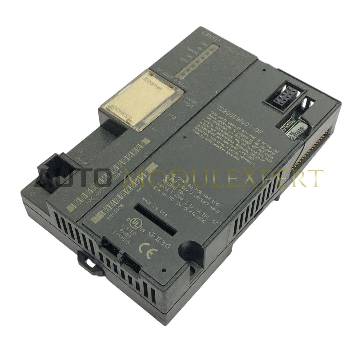 IC200EBI001-PL رابط شبکه اترنت GE Fanuc جدید و اصل در انبار
