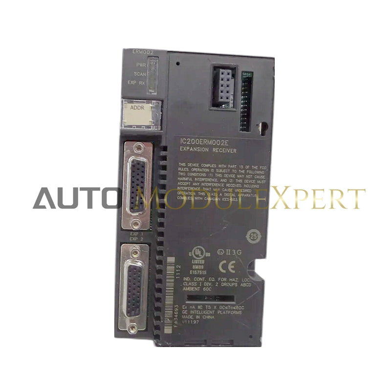 GE FANUC | IC200ERM002E | Receptor de Expansión VersaMax